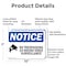 Signmission No Trespassing 24-Hour Video OSHA Notice Sign, Aluminum, 10in W x 7in L, 2PK OS-2PACK-NS-A-710-L-14904 - alternate 7